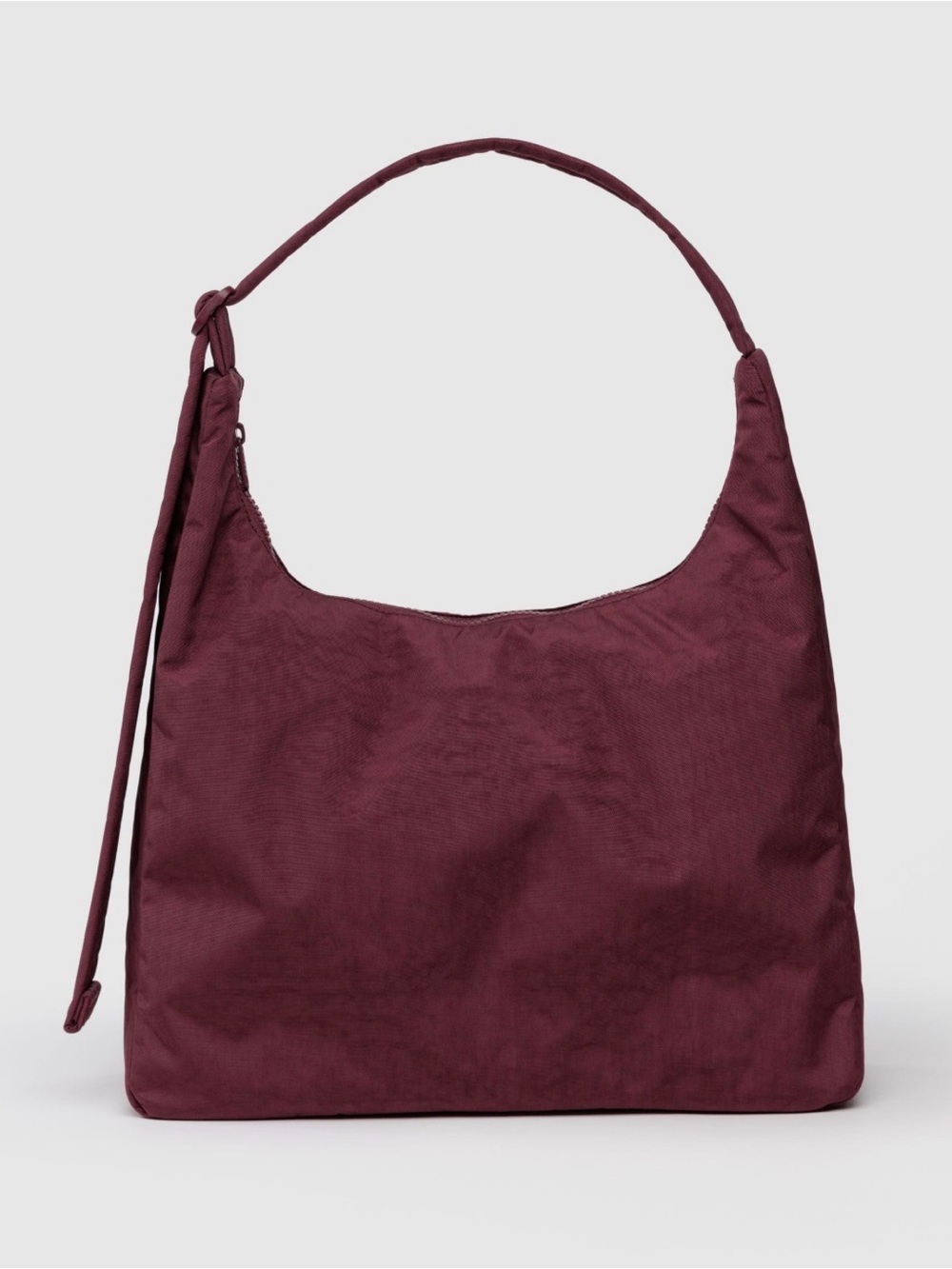 BAGGU Nylon Shoulder Bag in Mahogany NWT